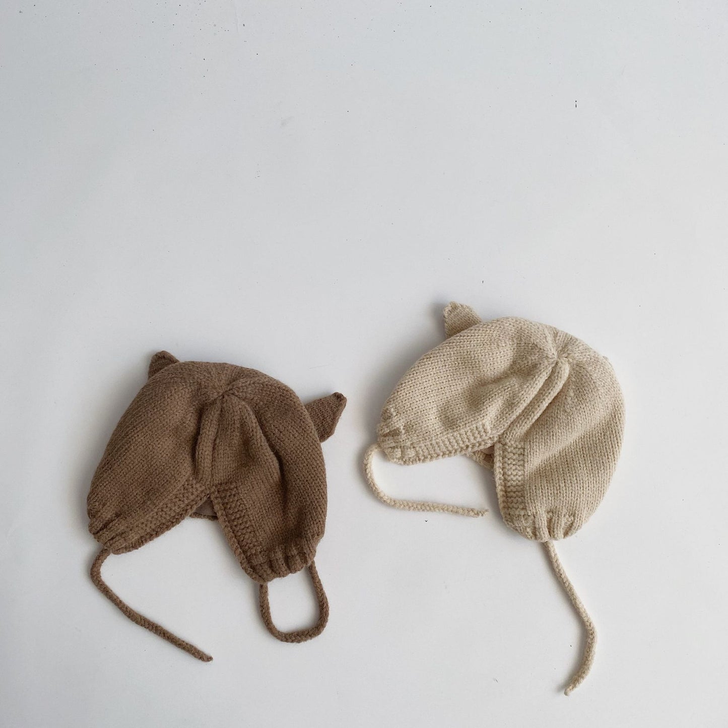Cute Bunny Ears Baby Knitted Pullover Hat