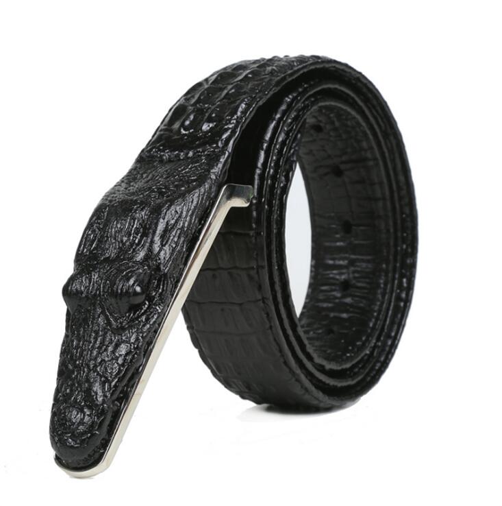 Mens belt leather belt leather belt one generation