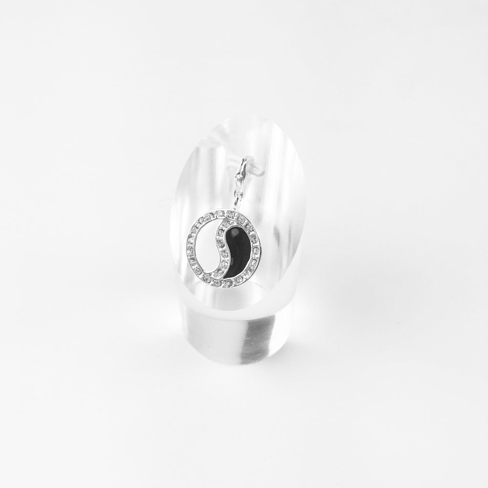 Yin Yang Tai Jewelry 925 Sterling Silver Jewelry Female Hanging Necklace