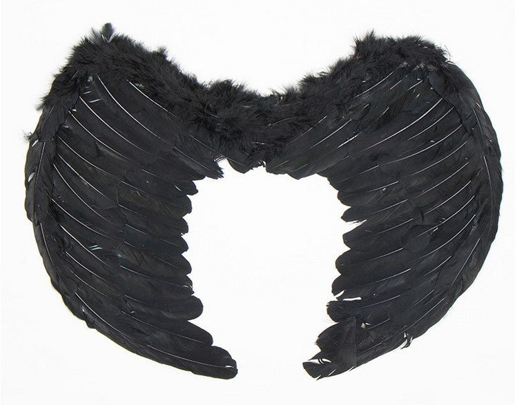 Feather angel wings
