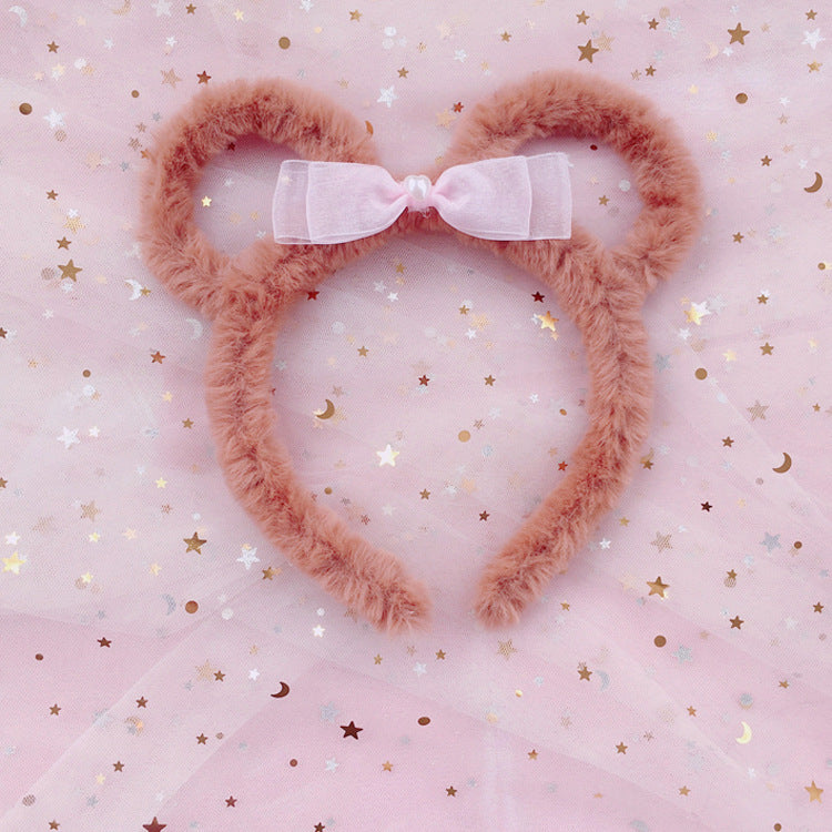 Bear ear headband