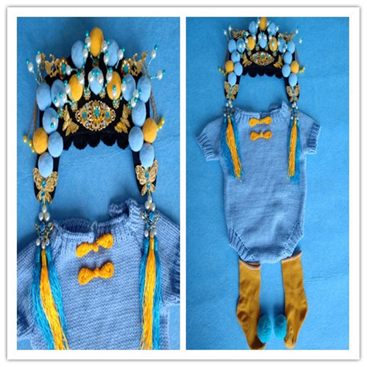 Children's Photography Costumes Full Moon Hundred Days Baby Photo Costumes