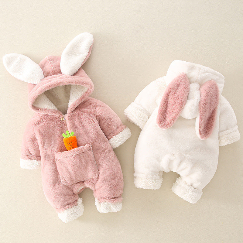 Bunny super cute cute net red baby clothes