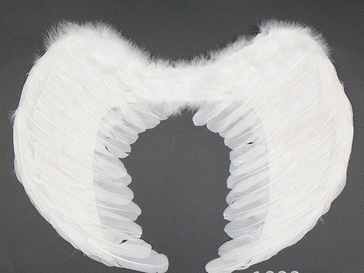 Feather angel wings