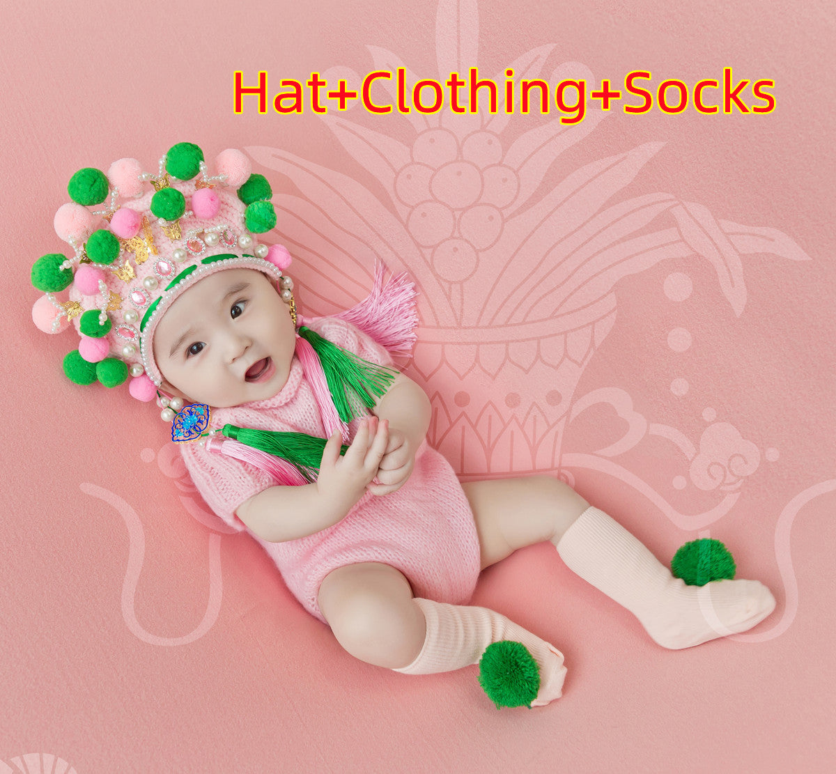 Children's Photography Costumes Full Moon Hundred Days Baby Photo Costumes