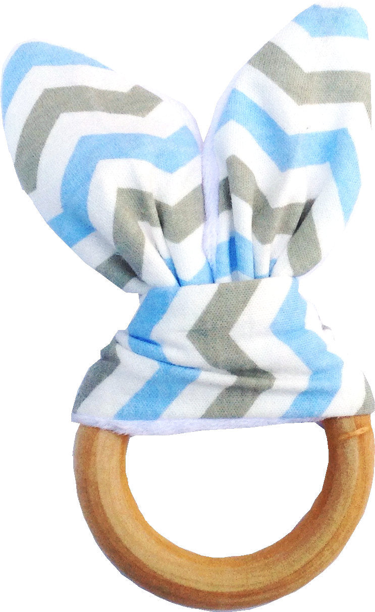 Baby Bunny Bitring-safe Organic Wood Teeth Ring