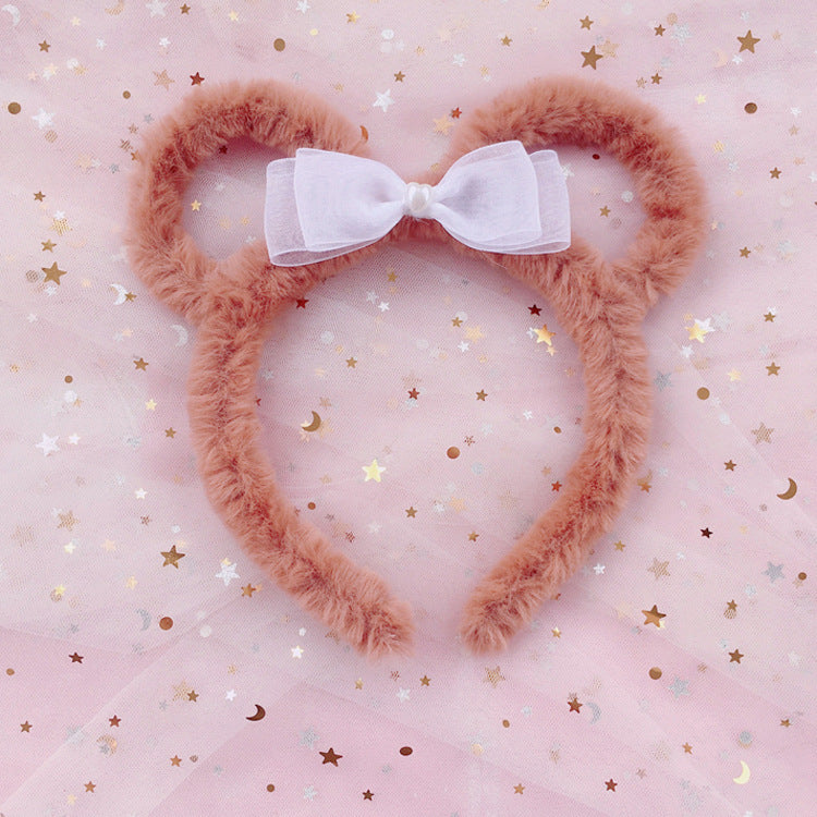 Bear ear headband
