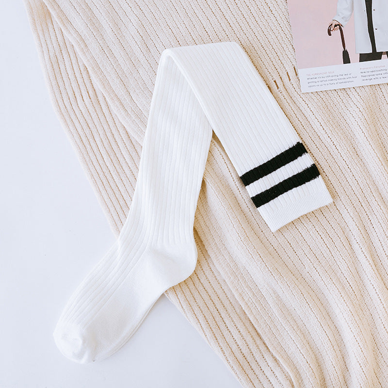 Thigh-High Fashion Socks