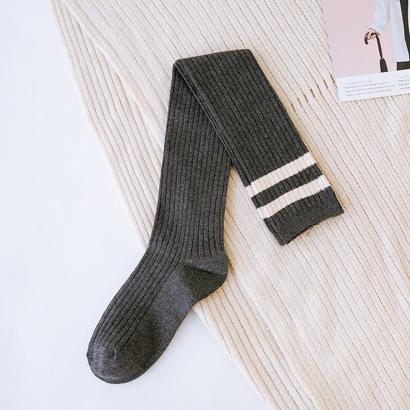 Thigh-High Fashion Socks