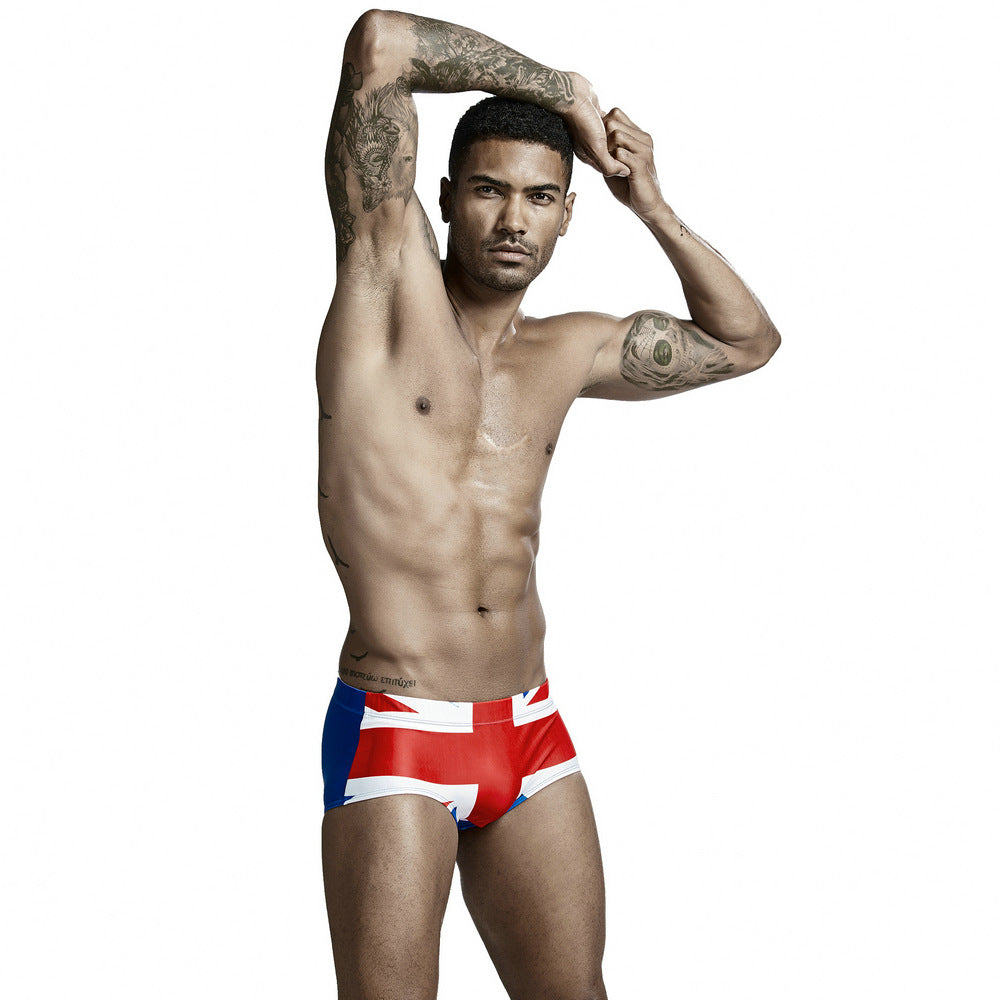 Men's Swimming Trunks Cross-border Men's Swimming Trunks Flag Swimming Trunks Men