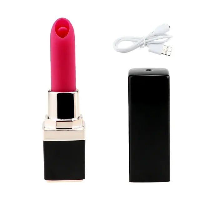 Portable 10 Speeds Mini Lipstick Vibrator Recharge Bullet G-spot Massage Clitoris Stimulator Erotic Product Sex Toys for Women
