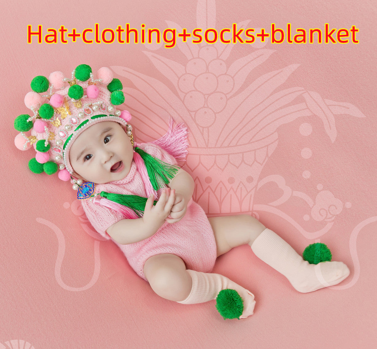 Children's Photography Costumes Full Moon Hundred Days Baby Photo Costumes