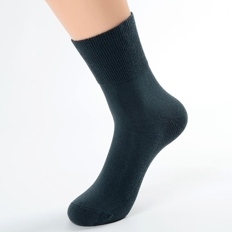 Men's Fashion Double Needle Loose-fitting Thigh-high Socks
