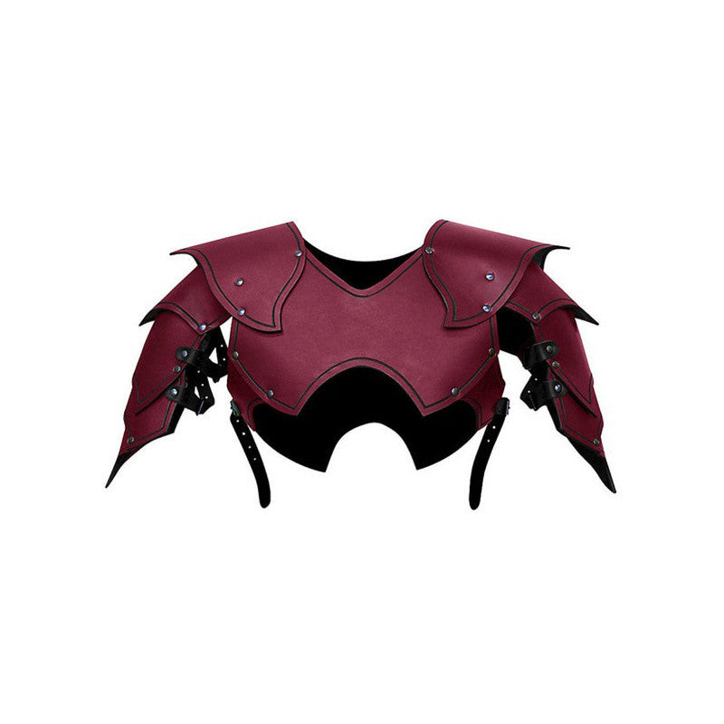 Men's Leather PU Clothes Multi-piece Shoulder Armor