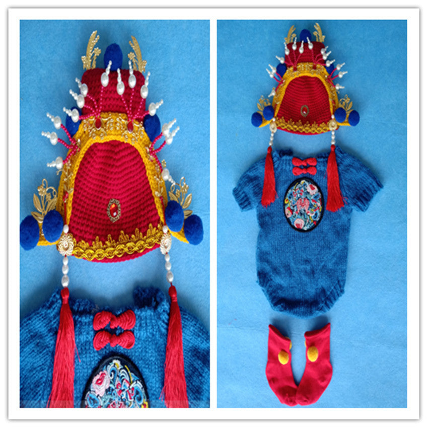 Children's Photography Costumes Full Moon Hundred Days Baby Photo Costumes