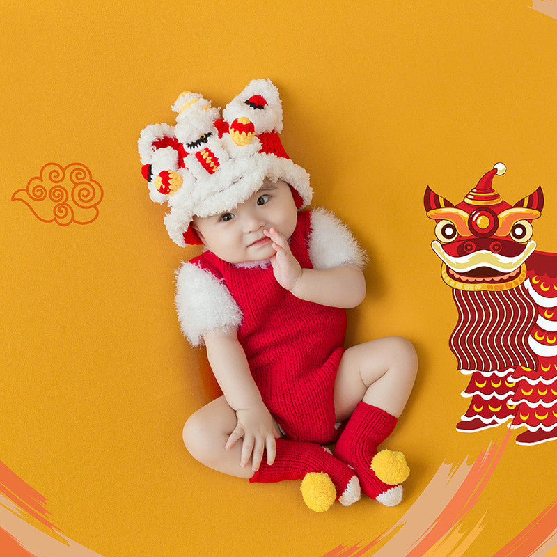 Children's Photography Costumes Full Moon Hundred Days Baby Photo Costumes