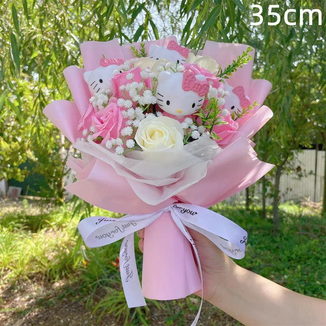 Plush Dolls Flower Bouquet