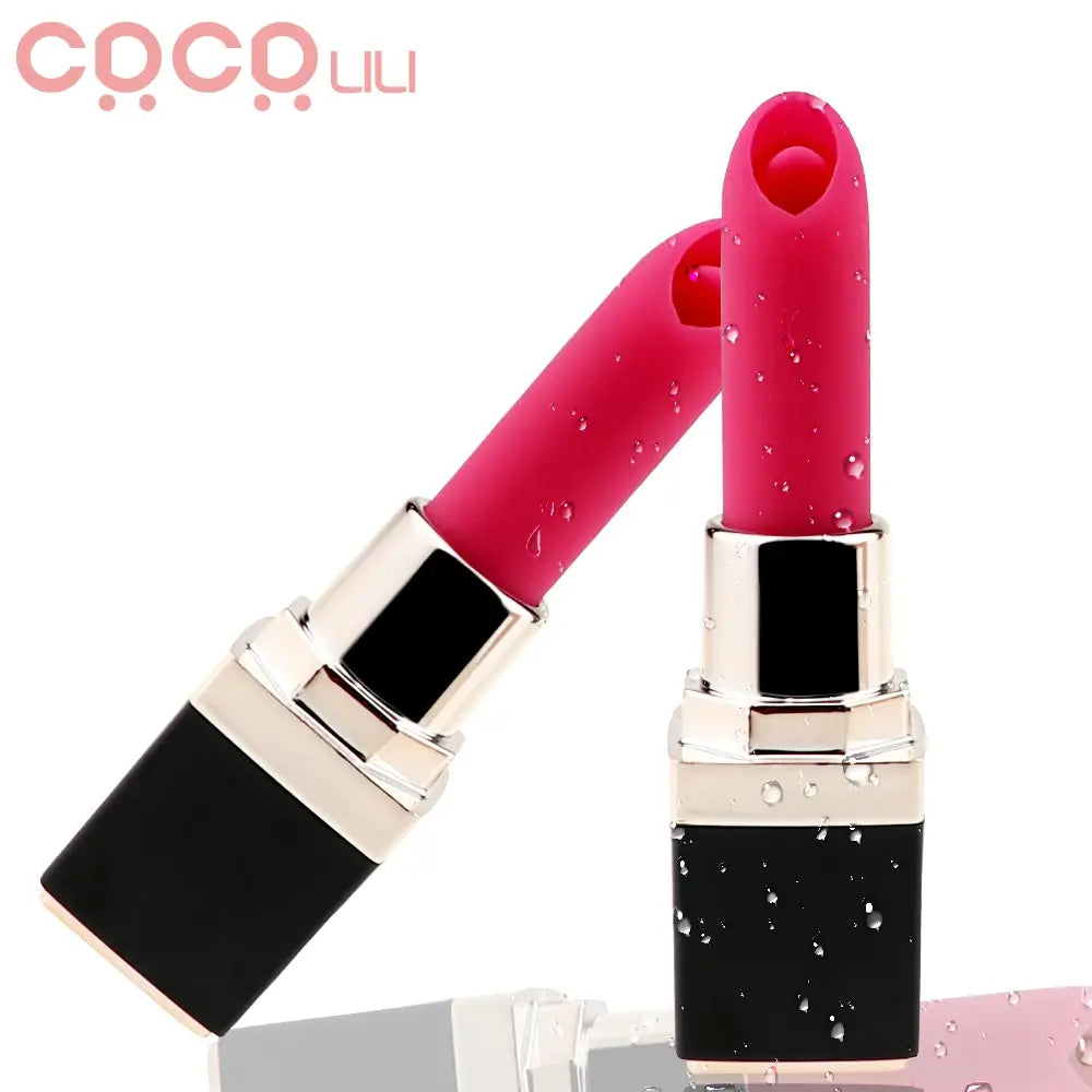Portable 10 Speeds Mini Lipstick Vibrator Recharge Bullet G-spot Massage Clitoris Stimulator Erotic Product Sex Toys for Women
