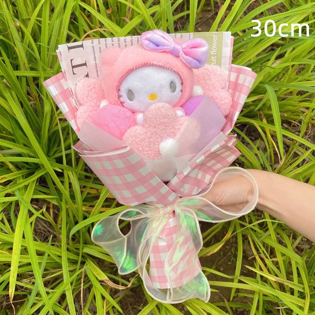 Plush Dolls Flower Bouquet