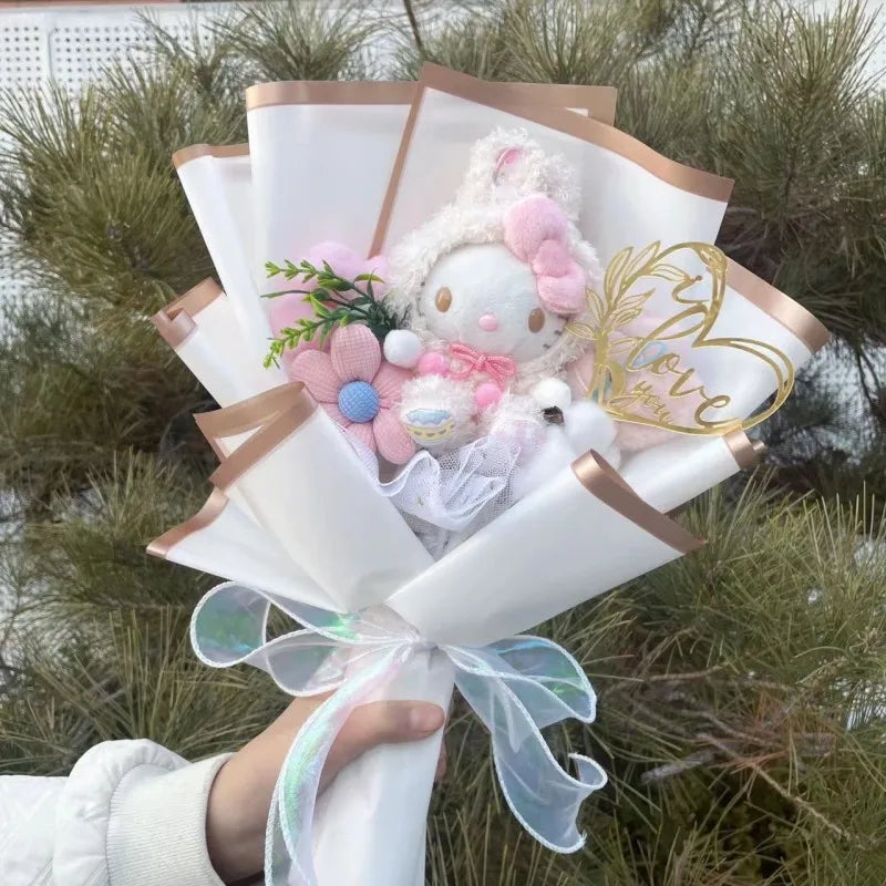 Plush Dolls Flower Bouquet