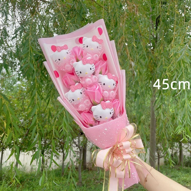 Plush Dolls Flower Bouquet