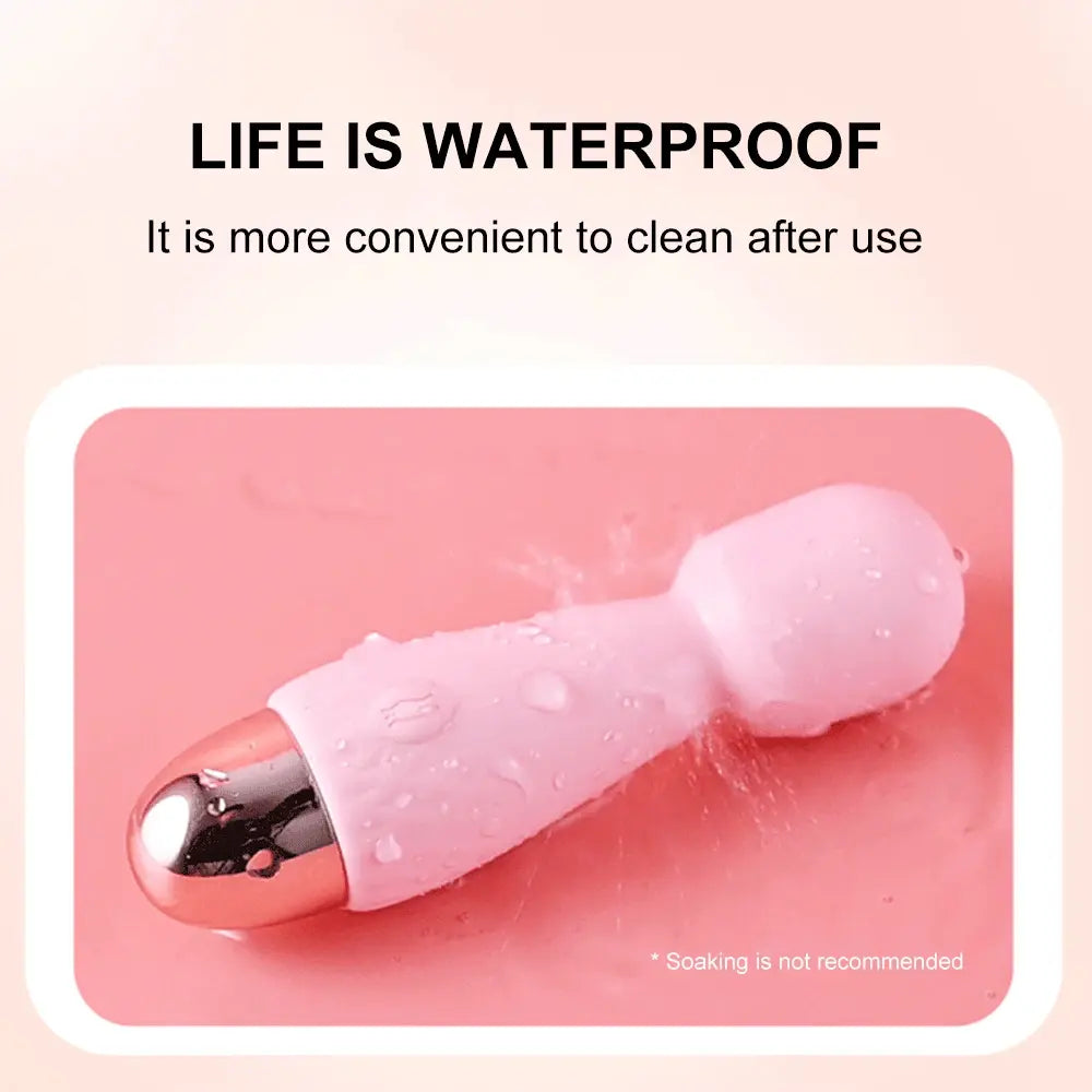 10 Modes Strong Vibration Mini Vibrator Magic Stick USB Charging Massager Clitoris G-Spot Vibrators Sex Toy For Women Adults 18