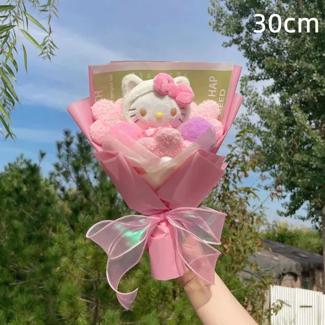 Plush Dolls Flower Bouquet