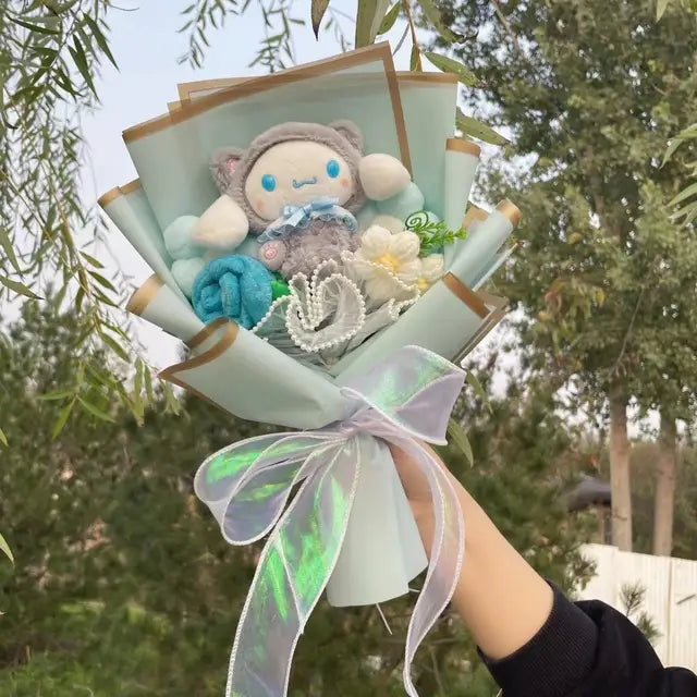 Plush Dolls Flower Bouquet