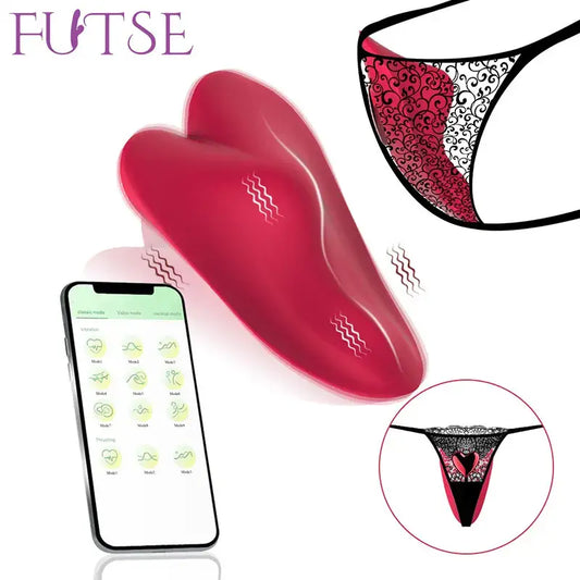 Wearable Panty Vibrator APP Bluetooth Control  Vibrating Egg Clitoris Stimulator Vaginal Masturbator Sex Toys for Women Couples