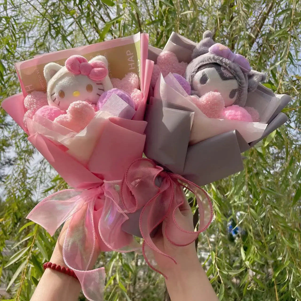 Plush Dolls Flower Bouquet