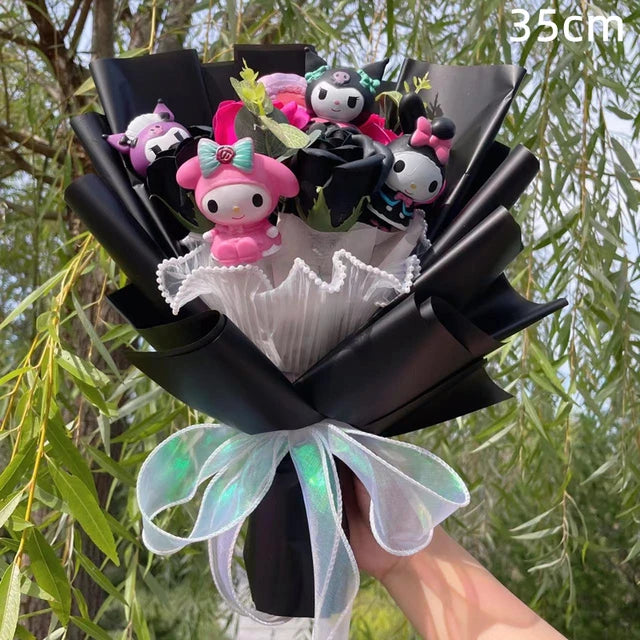 Plush Dolls Flower Bouquet