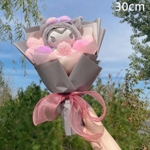 Plush Dolls Flower Bouquet