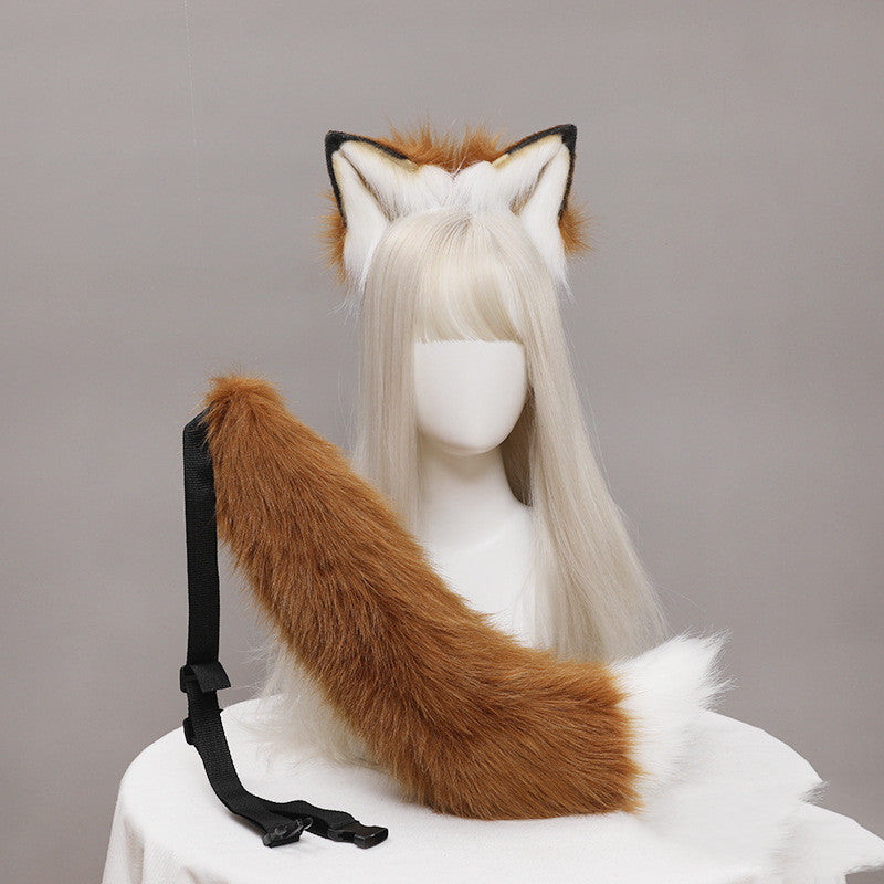 Feline Cosplay Animal Ears Beast Tail Suit