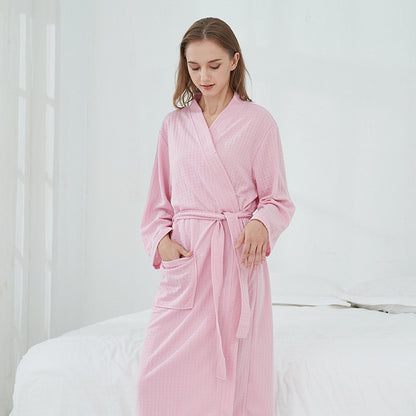 Couple Robes Sleepwear Women Men Loungewear Bathrobe