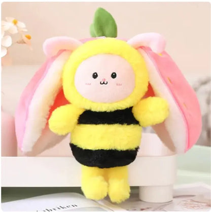 Kawaii Fruit Bunny Plush Doll