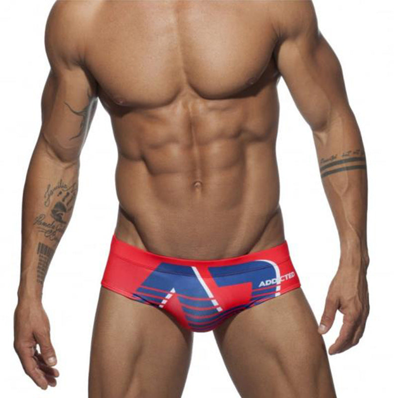 Triangle Hot Spring Swimming Trunks Fashion Men's Swimming Trunks