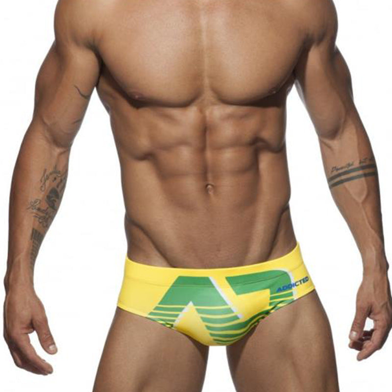 Triangle Hot Spring Swimming Trunks Fashion Men's Swimming Trunks