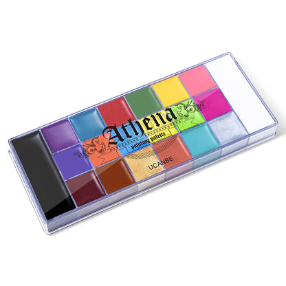 Halloween Stage Makeup Face Painting Oil Paint Cross-border Makeup Palette