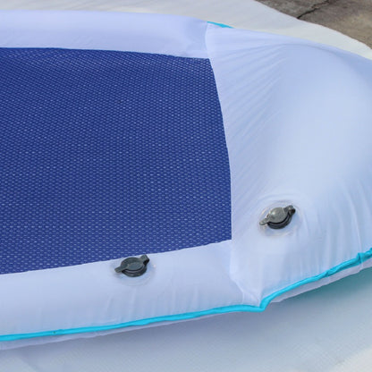 Inflatable beach lounge chair