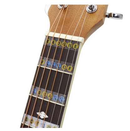 Guitar fingerboard stickers Guitar electric guitar universal fingerboard stickers Guitar accessories Fingerboard scale stickers