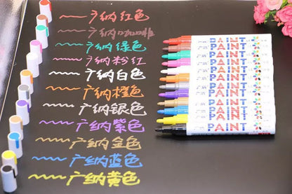 Colorful Waterproof Pen CD Metal Permanent Paint