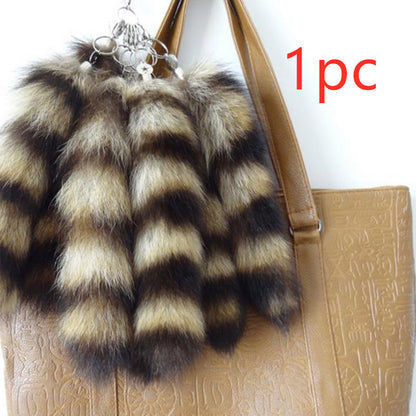 Raccoon tail water raccoon tail pendant