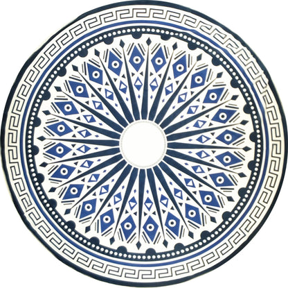 Round beach towel