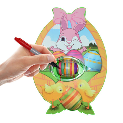 Easter DIY Painted Egg Painting Easter Decorations Art Machine Basket Stuffers Drawing Board Playing with Turtle