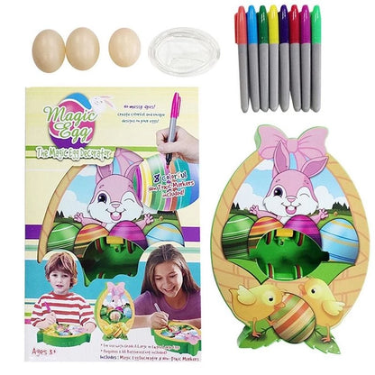 Easter DIY Painted Egg Painting Easter Decorations Art Machine Basket Stuffers Drawing Board Playing with Turtle