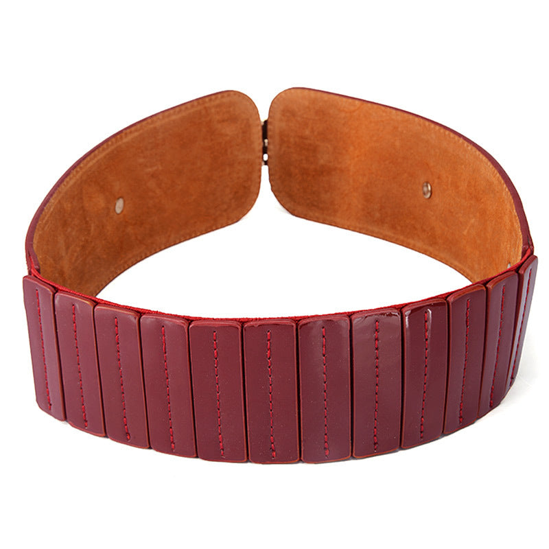 Coat Elastic Wide Belt