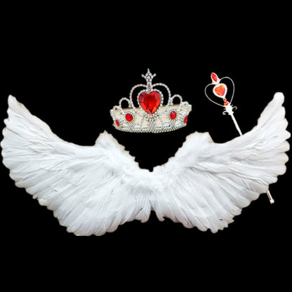 Feather Wings Factory Direct Sales New Swallow-Shaped Angel Feather Wings Angel Wings Wings Props Stage Props