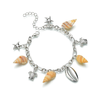 Natural Shell Beach Anklet Female Tortoise Anklet