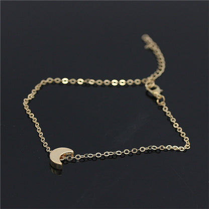 Moon Anklet Anklet Charm Beach Anklet Minimalist Fashion Anklet