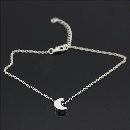 Moon Anklet Anklet Charm Beach Anklet Minimalist Fashion Anklet